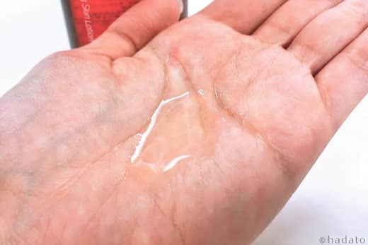 美白化粧水Wのテクスチャ